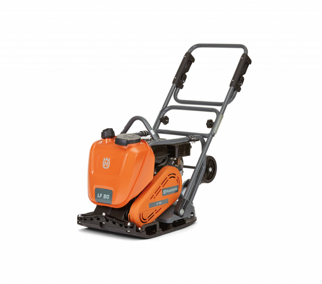 Plaque vibrante 95kg avec plateau caoutchouc Deckers